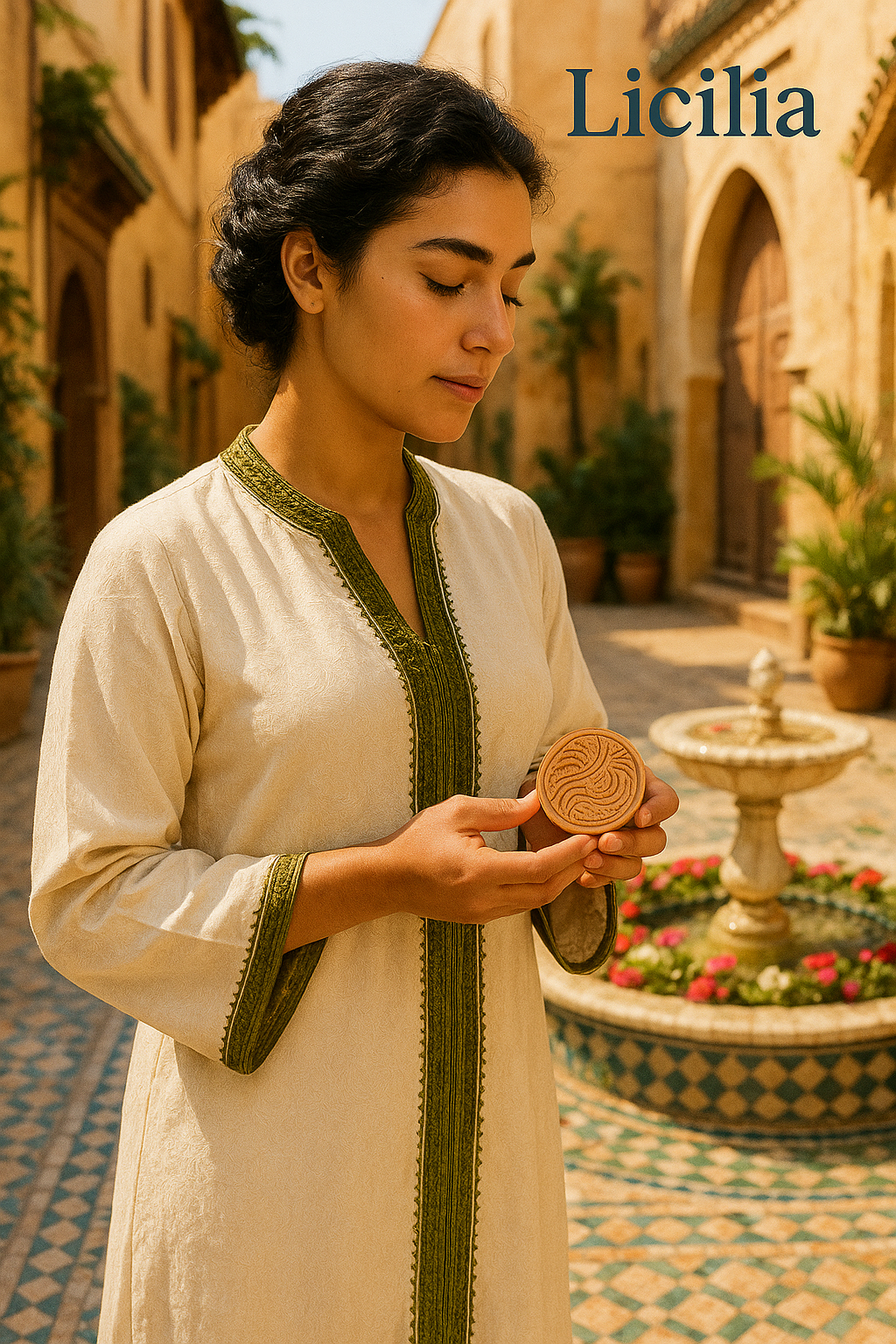 Pierre d’argile exfoliante – M’hekka artisanale du Maroc
