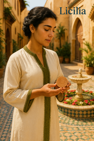 Pierre d’argile exfoliante – M’hekka artisanale du Maroc