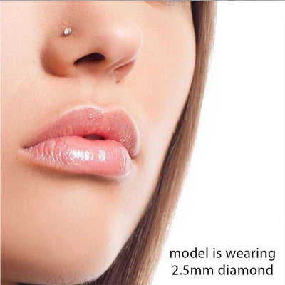 Ensemble de 8 Anneaux de Nez Courbés en Acier Inoxydable avec Zircon, Piercings de Qualité pour Le Corps